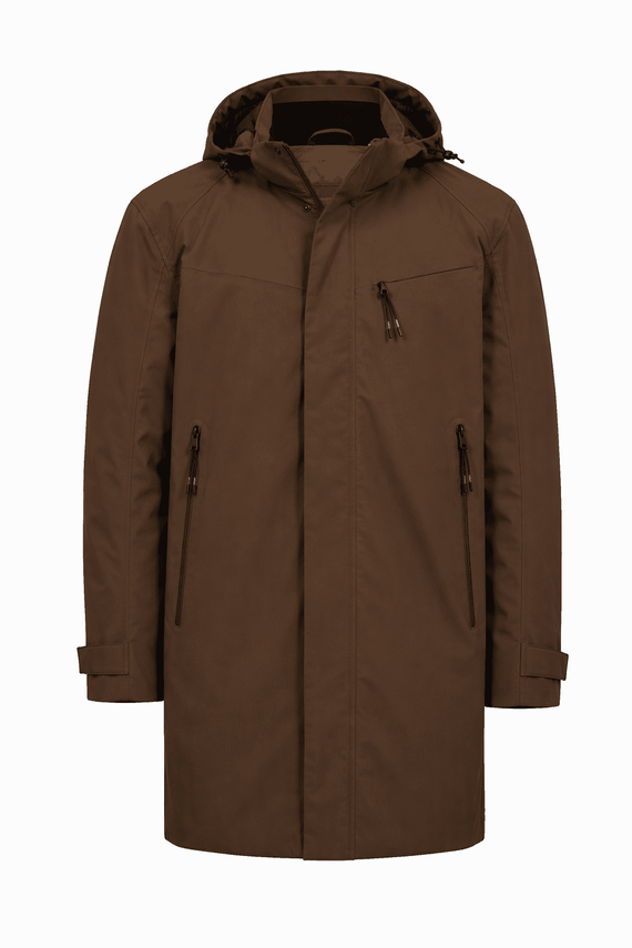 Coated Coat Modern Fit