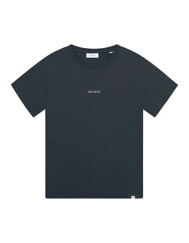 Klassisk Les Deux T-shirt med brystlogo – Fantastisk tilbud!