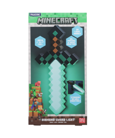 Minecraft Diamant Sværd Lampe