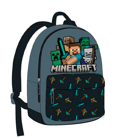 Minecraft Logo Lille Skoletaske