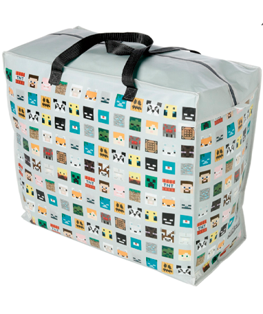 Minecraft Opbevaringspose - Karakter