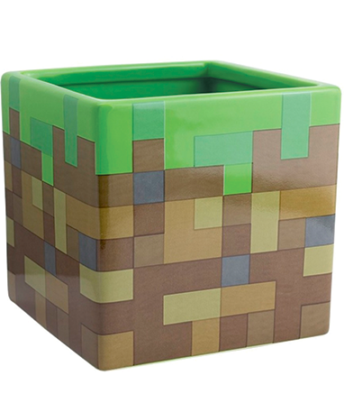Minecraft Græsblok - Multifunktionspotte