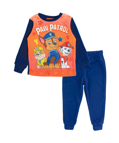 Paw Patrol Fleece Pyjamassæt - Blå 3 år 98 Cm
