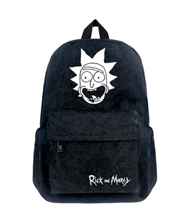 Rick Morty Skoletaske Rygsæk