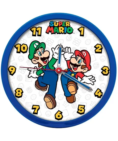 Super Mario Vægur - 25cm
