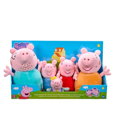 Gurli Gris Bamsefamilie Med 5 Bamser