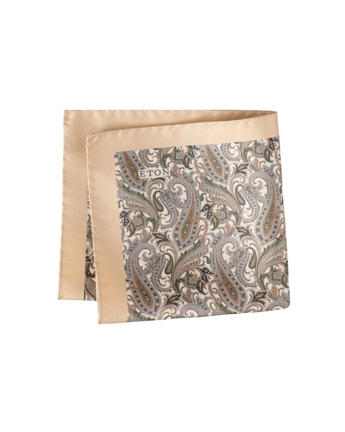 Paisley Twill Pocket Square