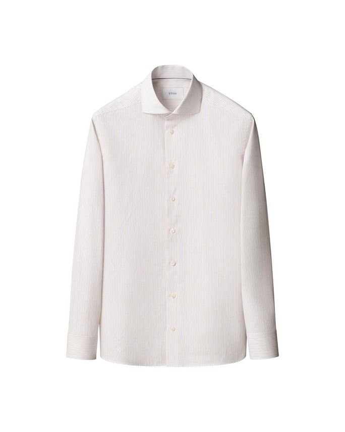 Striped Fine Twill Shirt